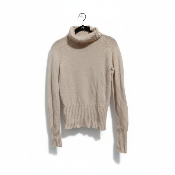 BCBGMaxAzria Lambswool Angora blend Classic Turtleneck Sweater - Picture 4 of 9